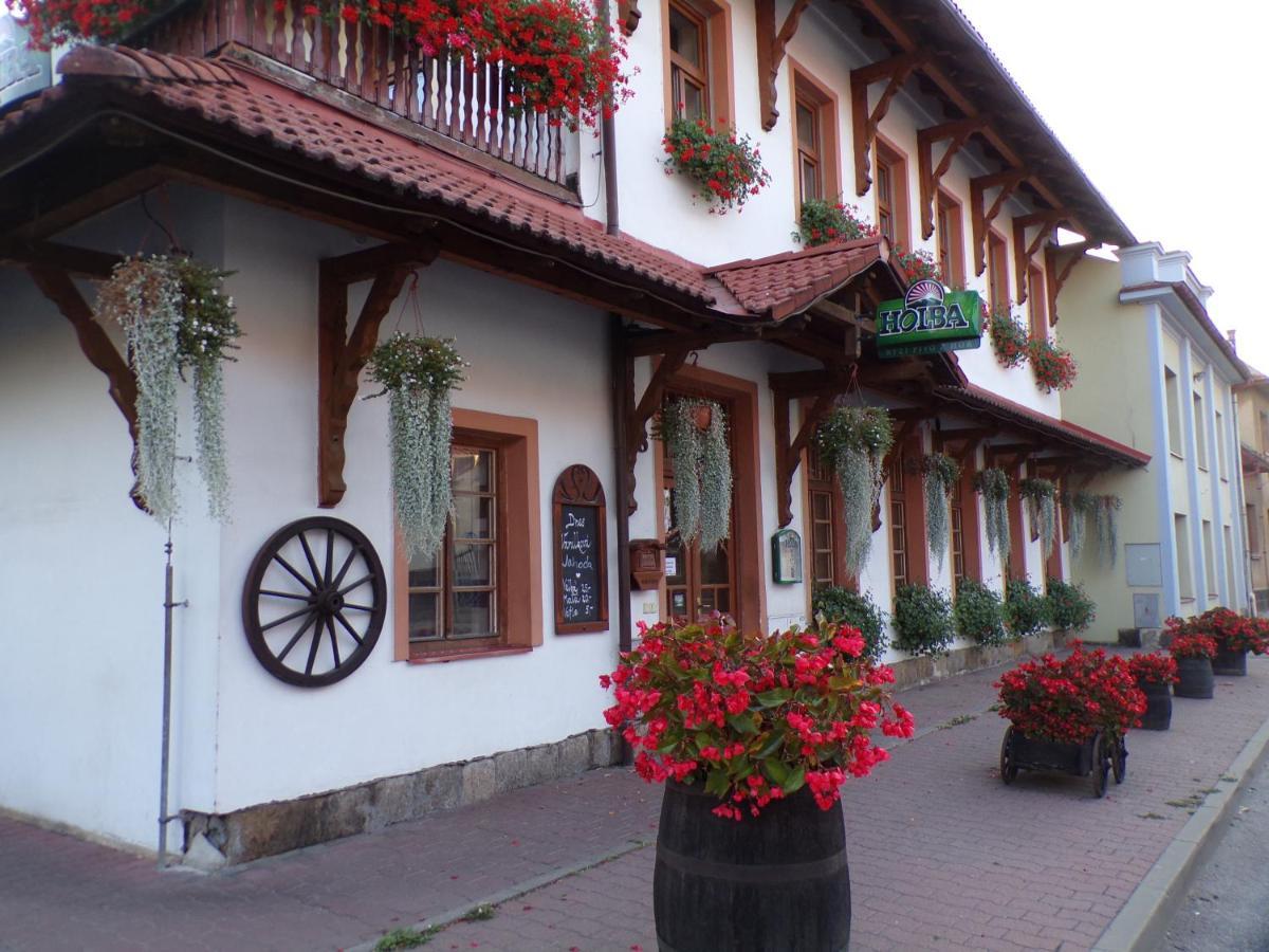 Penzion Restaurace u Helferů Libuň Exterior foto
